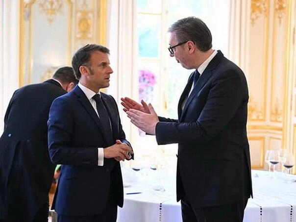 Vučić sa Macronom: Najteža tema je pitanje BiH